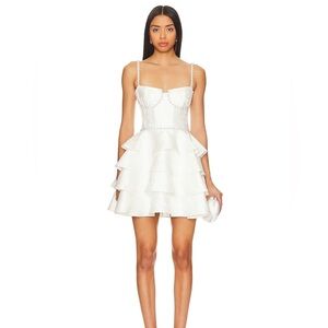 V. Chapman Luciana Corset Mini Dress